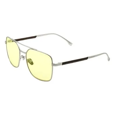 Óculos Gamer Gunnar Witcher White Wolf, Steel e Umber, Lentes Amber - WIT-WLF01