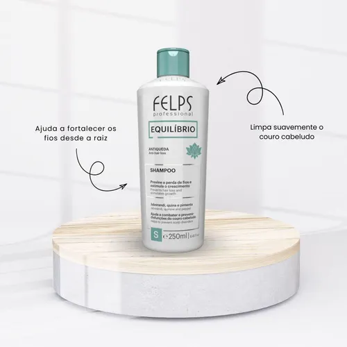 Shampoo Felps Equilíbrio Jaborandi Shampoo Antiqueda 250 ml
