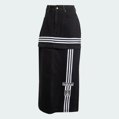 Saia Dois em Um Adibreak Denim Mulher adidas