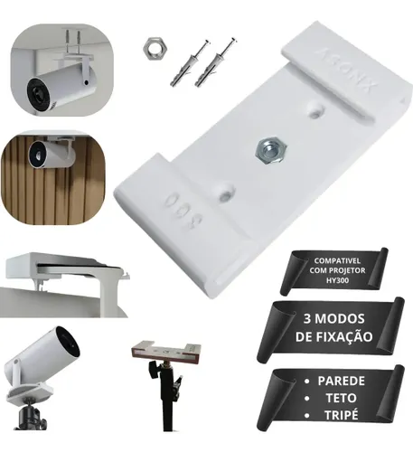 Suporte para Projetor Hy300 Parede Teto Tripé Tamanho Persnalizado
