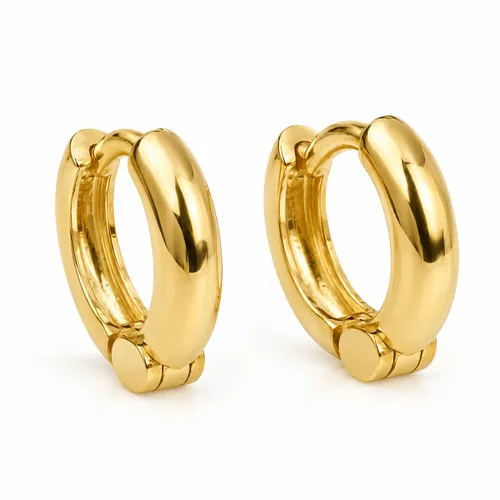 Argola 5,0 mm em Ouro 18K