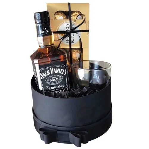 Cesta Jack Daniel´s e Copo