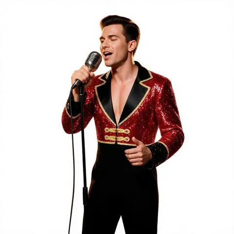 Fato de Mestre de Circo com Lantejoulas para Homens, para o Carnaval de Halloween, Traje de Mágico, Casaco de Mestre de Cerimônias, Blazer, Casaco de Smoking, Roupa de Rave