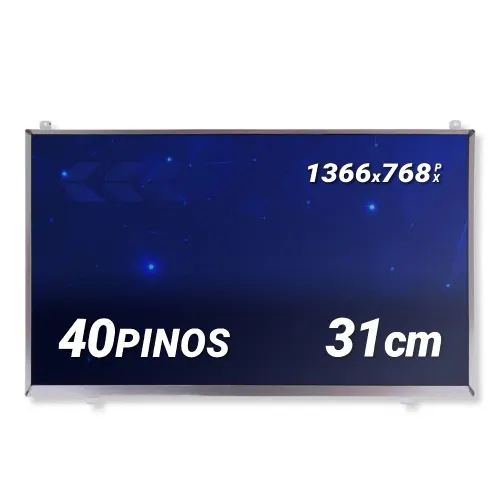 Tela para Notebook Part Number LTN133AT23-803 13.3" HD 40 Pinos Fosca