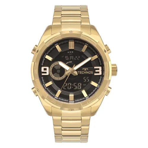 Relógio Technos Digitech Dourado - YXD0645AAA/1P