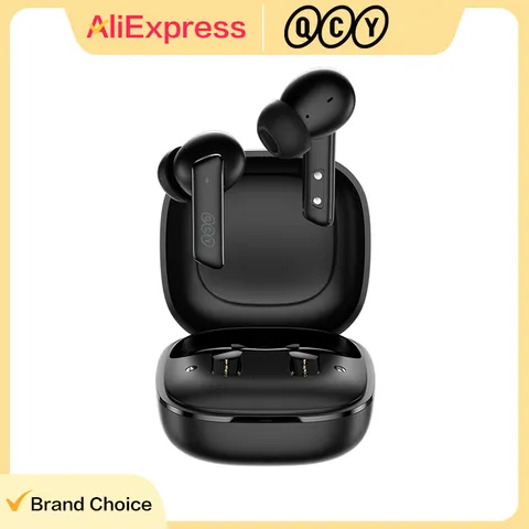 Fones de Ouvido sem Fio QCY HT05 Melobuds ANC 40dB Multi-Modo ANC 6 Microfones Chamadas Aprimoradas por IA Bluetooth 5.2 Fones de Ouvido com Transparência 30H