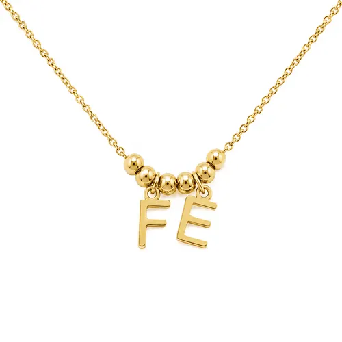 Colar Fé Elo em Ouro 18k