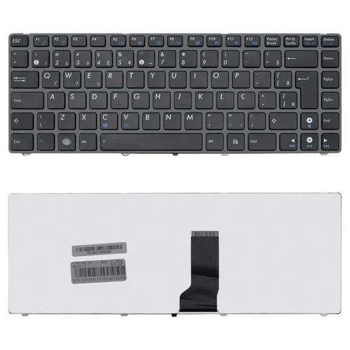 Teclado para Notebook Asus X Series X43 X44H X45A X45C X45U P31 P43 K42 ABNT2 Preto