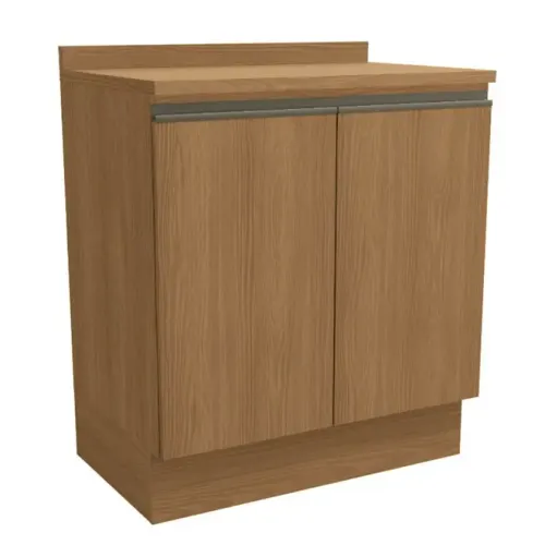Balcão com Tampo Kappesberg G744/E607-CN CB334 2 Portas 88x80x52cm Canela