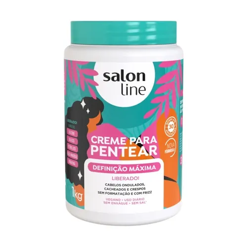 Creme para Pentear Salon Line Definição Máxima Liberado 1Kg