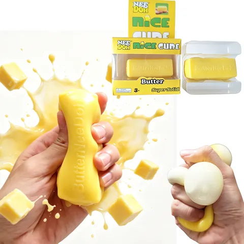 2026 Mais Vendido NeeDoh Butter Stick Brinquedo Squishy de Recuperação Lenta, Macio para Apertar, Brinquedo Fidget e Ornamento de Descompressão para Mesa para Adultos