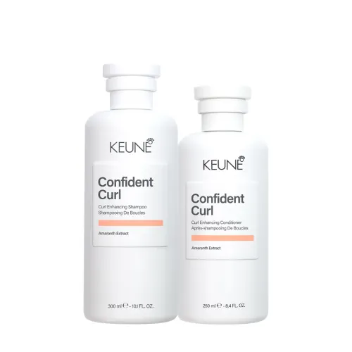 Kit Shampoo e Condicionador Keune Confident Curl Cachos Definidos 2 Produtos