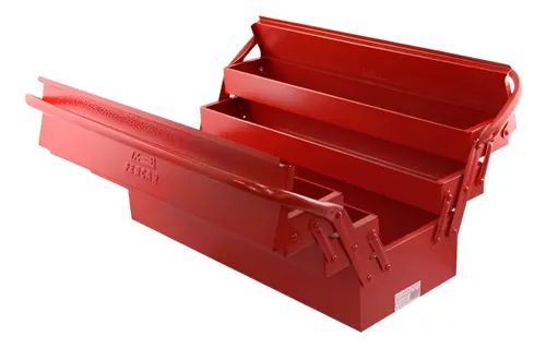 Caixa Ferramentas Aço 07 SANFONADA 50cm 5 Gavetas