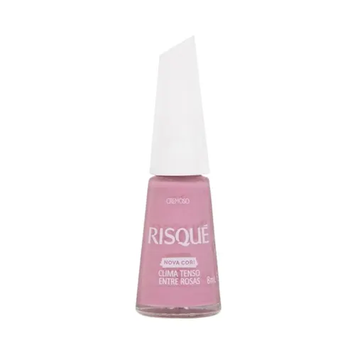 Esmalte Risqué Clima Tenso Entre Rosas 8ml