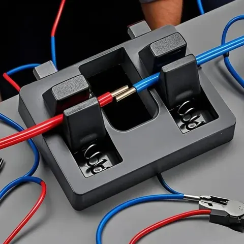 Suporte Ajustável para Fio de Solda com Sucção e Grampo de Mesa, Ferramenta Localizadora para Soldagem em Reparos Eletrônicos e Fiação Automotiva