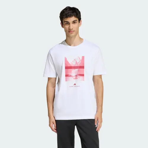 Camiseta Estampa Outdoor Kayaking Homem adidas