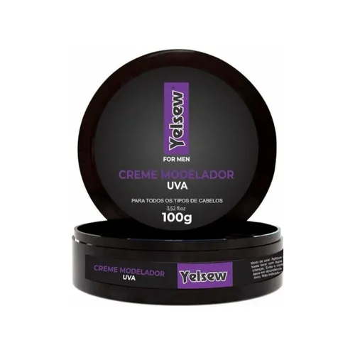 Creme Capilar Yelsew Modelador Uva 100g