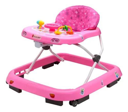 Andador Infantil Musical para Bebê Quick Maxi Baby ROSA