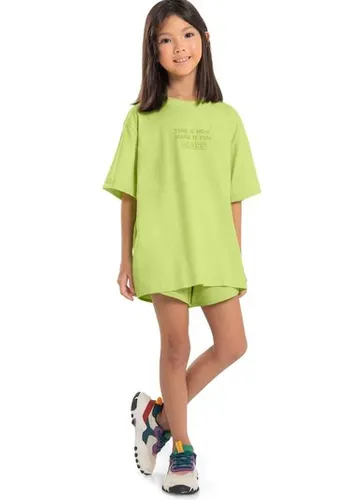 Camiseta Manga Curta Básica Infantil (Verde) Gloss