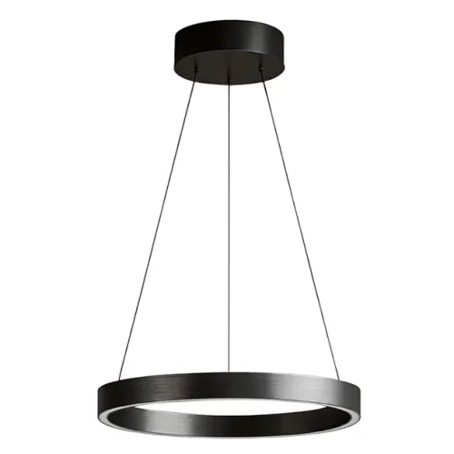Pendente Led Alumínio Preto 47w 3000k Halo