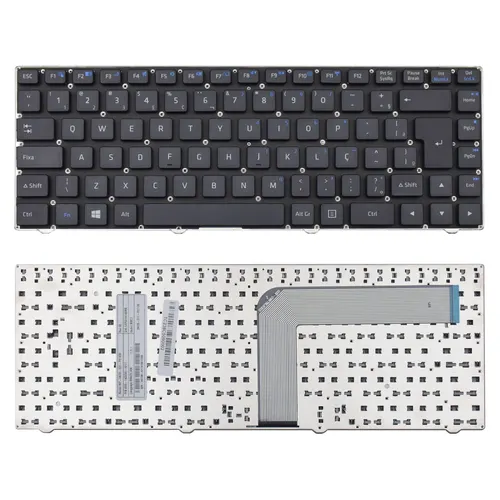 Teclado para Notebook Positivo Part Number MP-11J78PA-F51QW
