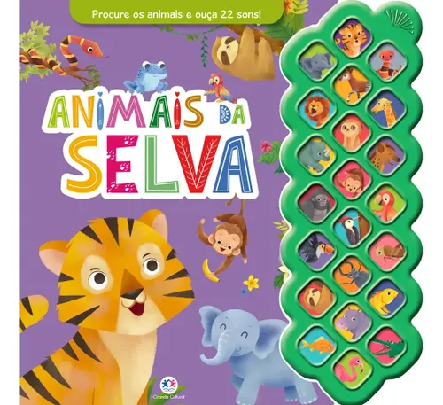 Animais da selva - Igloo Books - Ciranda Cultural - Capa Mole