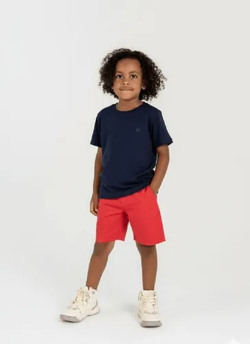 Conjunto com Camiseta e Bermuda para Menino (Azul Marinho) Guloseima