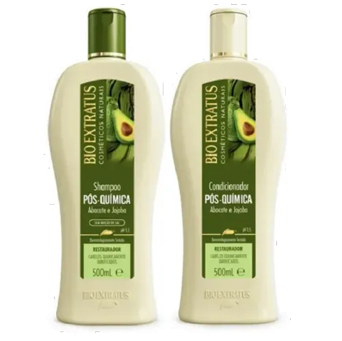 Kit Bio Extratus Pós Química Duo 500ml