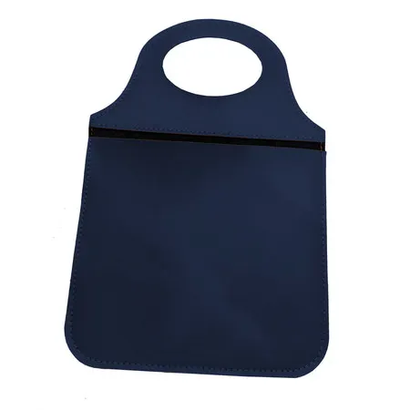 Lixeira Porta Lixo para Carro Elegante Azul