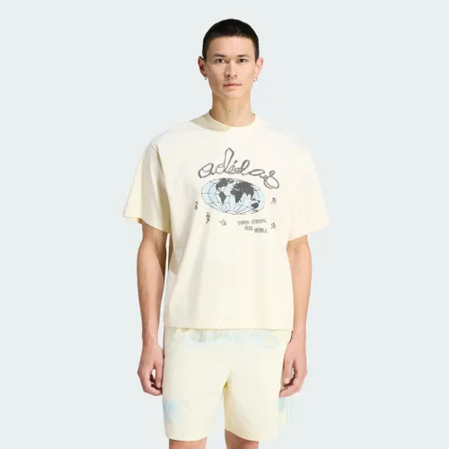Camiseta Estampada Originals ONE World Homem adidas