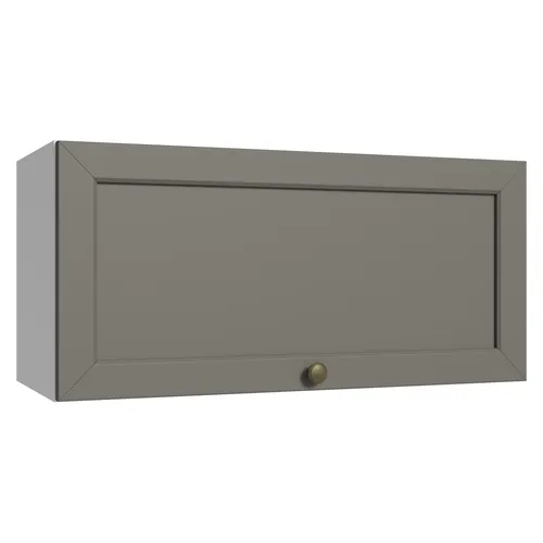 Armário Aéreo 70 cm 1 Porta Basculante Branco/Cinza Vik Madesa