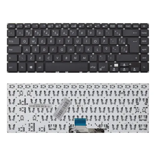 Teclado para Notebook Asus Vivobook K510 ABNT2 Preto