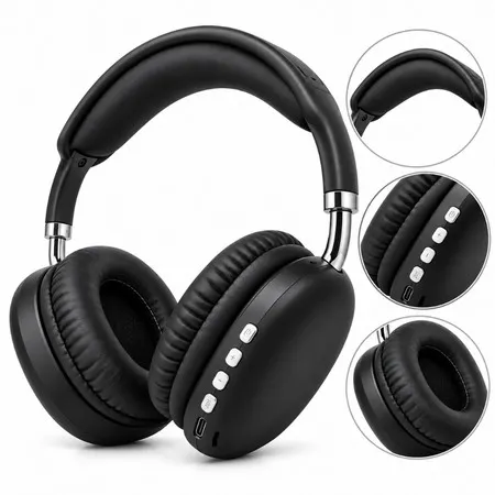 Fone de Ouvido X-cell Premium Headset Bluetooth 5.3 sem Fio c/ Microfone