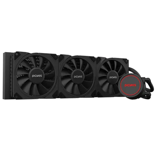 Water Cooler PCYES Sangue Frio 3 Black Vulcan 360mm TDP 350W WCSF3360BR