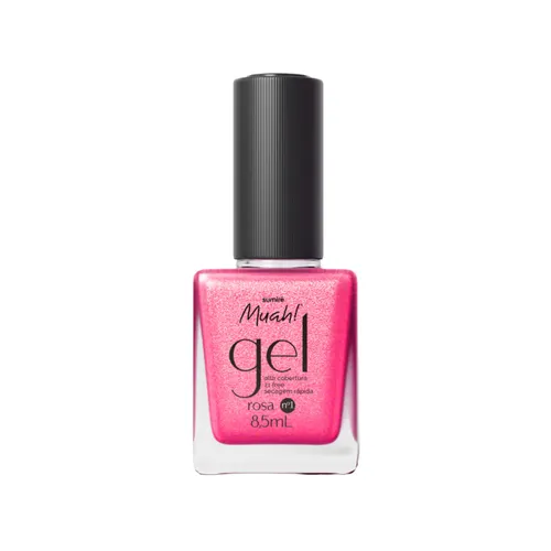 Esmalte Muah Gel Rosa N.1 8,5ml