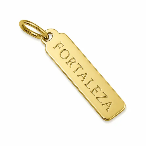 Pingente 1,5 cm Fortaleza Ouro 18K