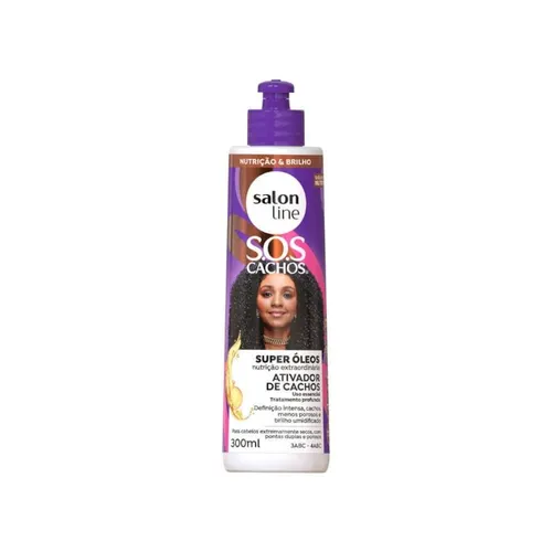 Ativador de Cachos SOS Cachos Super Óleos Salon Line