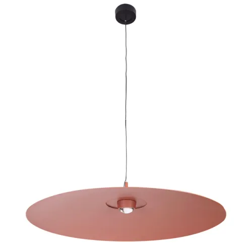 Pendente Led Alumínio 17w 60° 3000k Ø90cm Platô - TERRACOTA