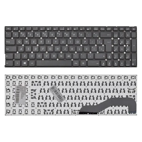 Teclado para Notebook Asus Vivobook X543MA-DM1317T ABNT2 Preto