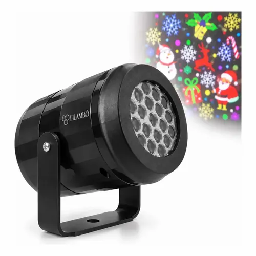 Projetor Natalino Filambô com Cabeçote Móvel para Decoração de Natal