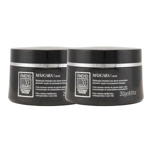 Kit Amend Luxe Creations Hidratação 2 Mascaras 250 g
