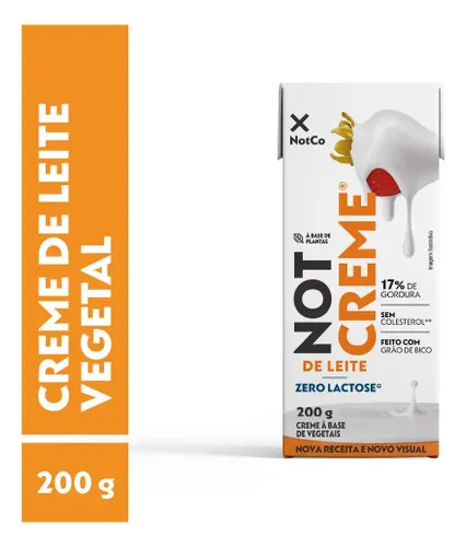 Creme de Leite Vegetal NotCo NotCreme 200g