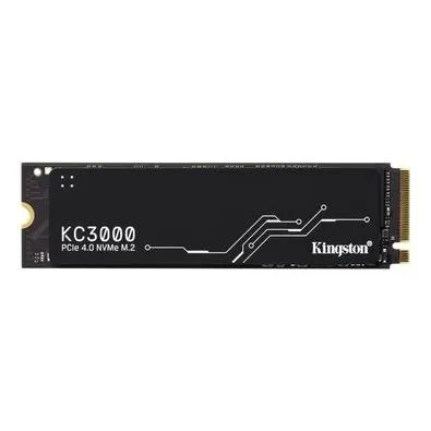 SSD Kingston KC3000, 4TB, M.2 2280, PCIe 4.0 x4, NVMe, Leitura: 7000 MB/s, Gravação: 7000 MB/s, Preto - SKC3000D/4096G