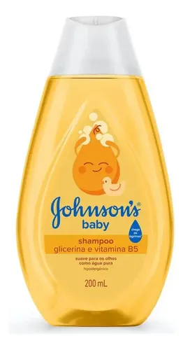 Shampoo para Bebê Johnson's Baby de Glicerina