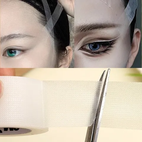 Nova Fita Facial PE de 8M/Rolo, Profissional para Levantar Rugas, Fita de Maquiagem Transparente, Ferramenta de Beleza para Maquiagem, Fita para Lifting Facial em V