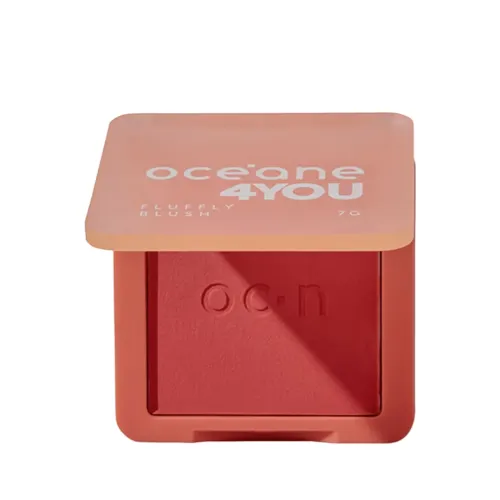 Blush Cremoso Fluffy Coral Pink Océane 4you 7g