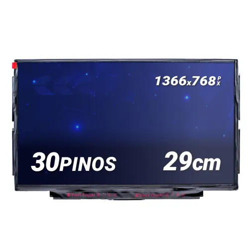 Tela para Notebook Part Number B125XTN01.0 12.5" HD 30 Pinos Fosca