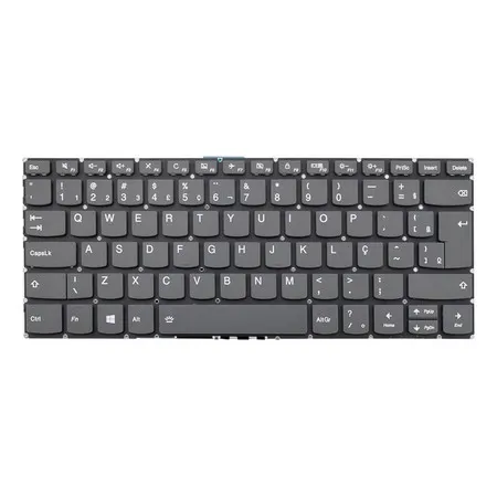 Teclado para Notebook Lenovo Yoga 520-14IKB sem Iluminação