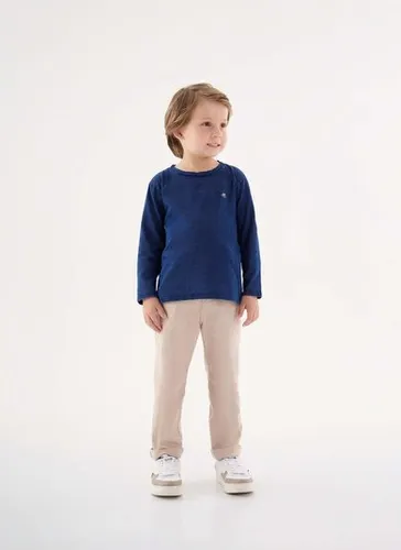 Camiseta Manga Longa Infantil Menino (Azul) Up Baby