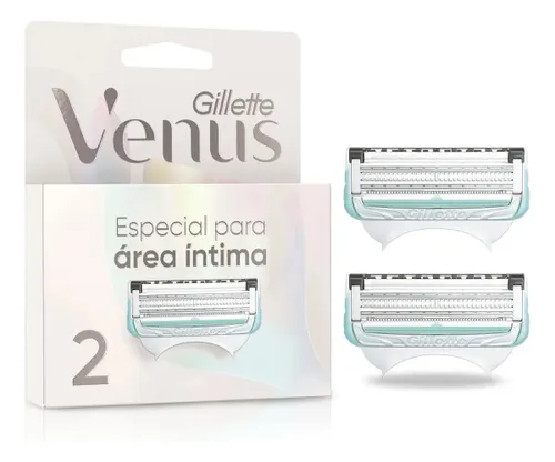 Carga para Aparelho de Depilação Gillette Venus para Área Íntima 2 Unidades